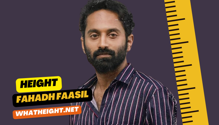 What is Fahadh Faasil Height, Weight, Net Worth, Age, Affair & Biography